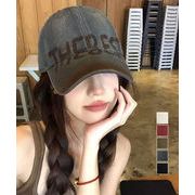 【日本倉庫即納】 ベースボールキャップ 英字ロゴ 小顔