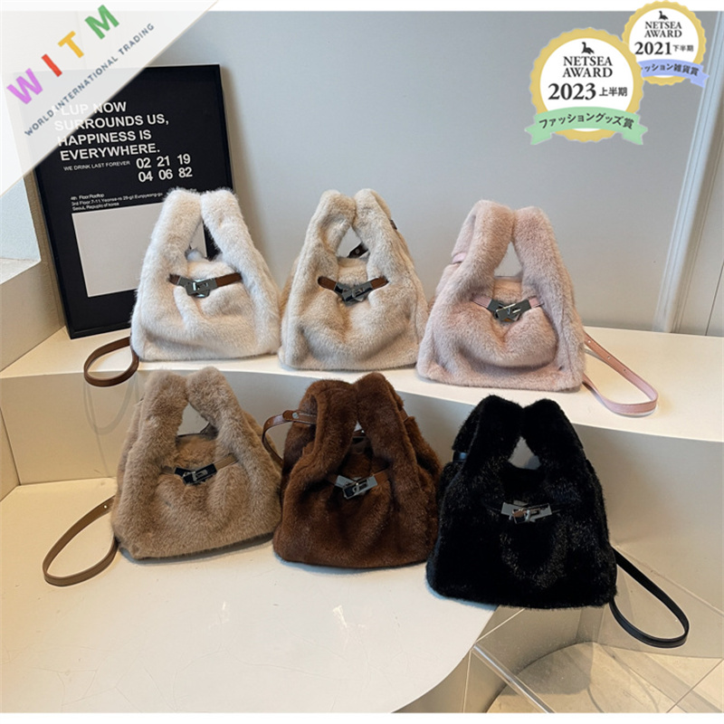 2025新作 ファーバッグ ハンドバッグ 手提げバッグ ふわふわ レディース 上品