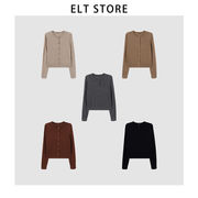 プレミアム品質　カシミヤ100％カーディガン