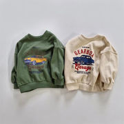 2025秋冬※Suwo☆スウェットシャツ 男の子 長袖トップス 春秋カジュアル