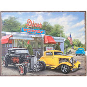 アンティークメタルプレート Diner WELCOME★