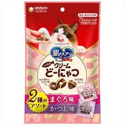 銀のスプーンおやつお魚味クリームどーにゃつ２種のアソートまぐろ＆かつお味７２ｇ