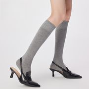 【2025冬新品】INS風  レディース  靴下 百掛け  ソックス  長筒スパッツ  4色