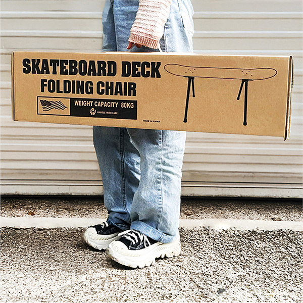 スケートボード デッキ フォルディング チェアーベティ スケートボード デッキ フォルディング チェアー | 卸売・ 問屋