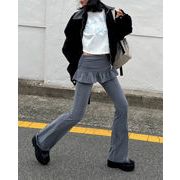 スカートドッキングパンツ　レディース　INS　韓国ファッション