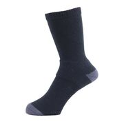 日本製 ASHITOMO WORKING SOCKS 長靴専用ソックス 先丸クルー27-29cm1足組L ブラック SWNC178L