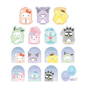 【取寄せ商品】サンリオ シークレットクリアステッカー おばけごっこ（1BOX/16個入）