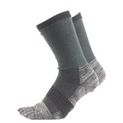 ASHITOMO WORKING SOCKS 疲れ対策ソックス 5本指クルー25-27cm2足組ダーク SWTC-D52