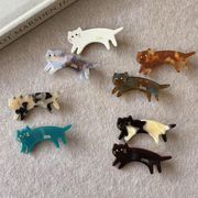 かわいい 猫のヘアピン 女性のヘアアクセサリー ねこ 猫のヘアクリップ  ネコ 猫のアクセサリー 猫の雑貨