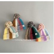 新作　キッズ　帽子　ニット　防寒帽子　4色