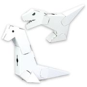 日本製 made in japan ダンボール製貯金箱ねんど芯材 恐竜 79363