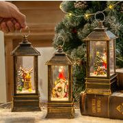 2025秋冬新作 クリスマスハウス  ライト付き クリスマスオブジェ クリスマス雑貨 家 置き物