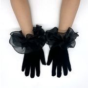 結婚式手袋 花嫁手袋 ドレス手袋  パーディー手袋 cosplay手袋 ウエディングドレス手袋 年会手袋 演出手袋