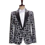 メンズフォーマル スパンコールジャケット パーティージャケット 結婚式ジャケット ビジネスジャケット