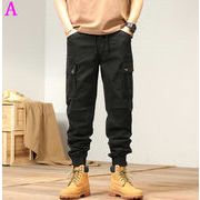 カジュアルパンツ 通勤パンツ オーバーオール ゆったりパンツ 夏パンツ メンズパンツ ロングパンツ