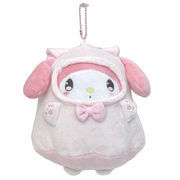 サンリオ ビッグ ポーチ ねこねこおばけ マイメロディ ピンク【小ロット販売】