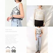 【2025新作】チュール花柄刺繍　ビスチェ(33101)