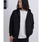 ストレッチ天竺ジャージジップパーカー