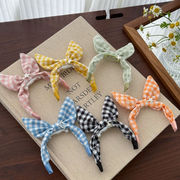 猫用ヘアバンド立体リボン付き可愛いアクセ