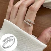 蛇シルバー指輪 ヘビ へび スネーク シルバーアクセサリー アレルギー対応 調整可能 おしゃれ 上品