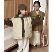 2025新作  キッズ服　トップス　ダウンベスト　★90－140CM　3色