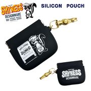 SHYNESS シリコン がま口 ポーチ