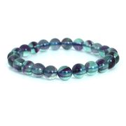 フローライト ハイクオリティー １点もの ブレスレット 数珠