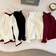 2025秋冬※ニット トップス 木耳縁 ベビー 女の子