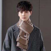 秋冬新作☆人気☆メンズ☆おしゃれ☆暖かい☆保温マフラー☆ストール☆  5色