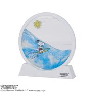 【インテリアオブジェ】スヌーピー サンドピクチャー サーフィン