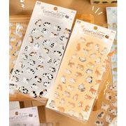 INS人気★かわいい動物手帳素材  手帳飾り　ステッカー★スマホケース★手芸用品　1枚入