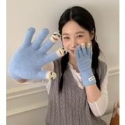 秋冬手袋 グローブ アームカバー   ニット手袋  スマホタッチ対応