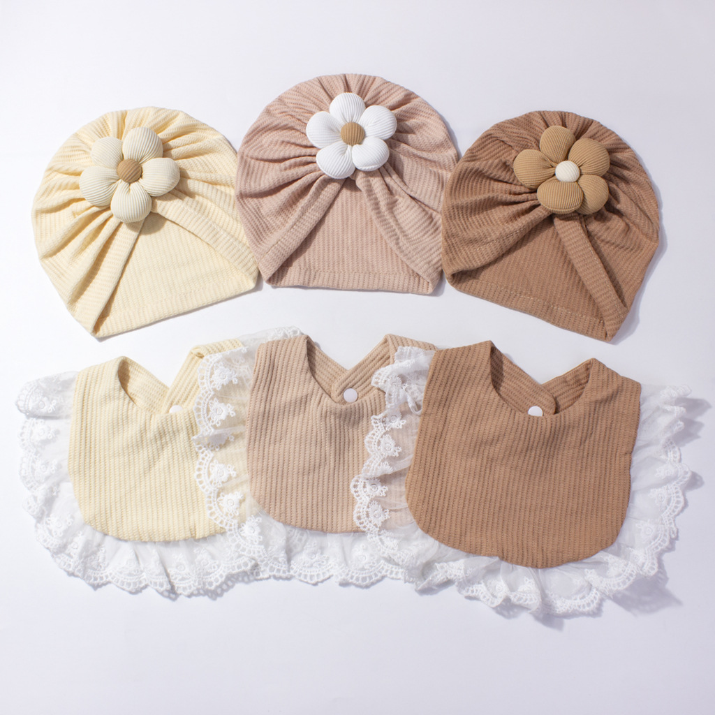 よだれかけ★子供用★涎掛け+帽子★ベビー向け★赤ちゃん用★可愛い★8色