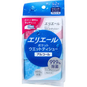 エリエール ポケットウエットティシュー 除菌アルコールタイプ 7枚×6個入