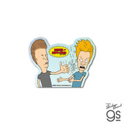 ビーバス＆バットヘッド ホログラムステッカー03 MTV ロック アニメ スマホ キャラクター グッズ BB-007