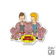 ビーバス＆バットヘッド ダイカットステッカー03 MTV アニメ スーツケース キャラクター グッズ BB-003