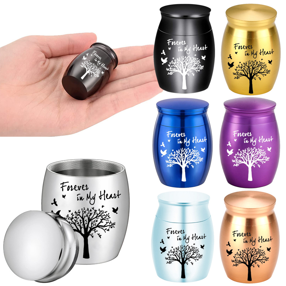 2025新品ペット用　納骨壷　骨箱 骨壷  分骨仏具　髪　 手元供養 納骨 ペット40*30mm