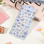 DIY用 手帳用 貼り付け スマホケース シール 可愛い 立体 泡ステッカー 装飾用 手芸用品