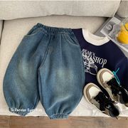 2025冬新作 子供服 ジーンズ 保温 防寒ズボン   キッズ服 ズボン  裏起毛 80-130cm