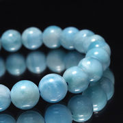 ブレス　ラリマー＜ドミニカ産＞　丸