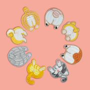 激安販売★芸DIY　アクセサリー　刺繍ワッペン　アイロンワッペン★