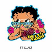 ■S.H.O ENTER PRISE■■2025AW　新作■　BETTY BOOP　ウォールステッカー Mサイズ　BT-GLASS