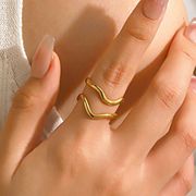 指輪 リング ステンレス製  大人可愛いリング 上品 サージカルステンレス指輪 男女兼用 超新作2025