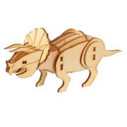 木製3Dパズル トリケラトプス 58716