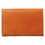 手塗りオイルレザー 名刺入ブラウン