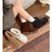 秋冬シューズ  ブーツ ショートブーツ  厚底 ボア お出かけ