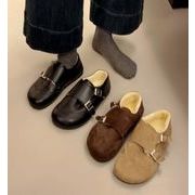 秋冬シューズ  パンプス ローファー 裏起毛  厚底 お出かけ