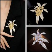 キュービックジルコンブローチ06710