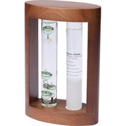 温度計＆ストームグラス　グリーン