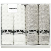 ｒｅｎｏｍａ　フェイスタオル４枚セット